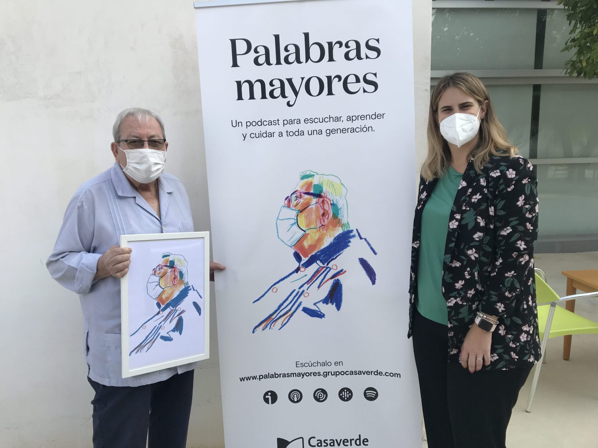 Grupo casaverde presenta “palabras mayores”, un podcast para dar voz a nuestros mayores.