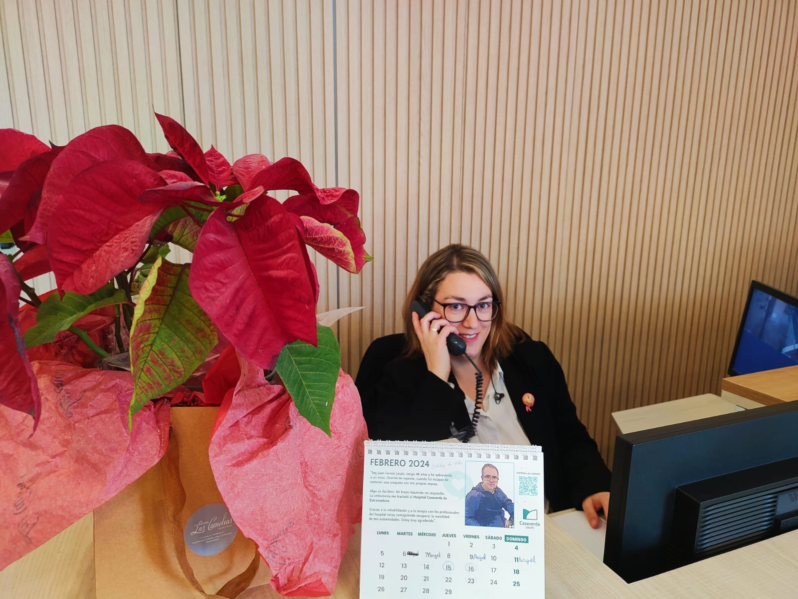 Patricia Salido, Recepcionista Centro Casaverde Navalcarnero
