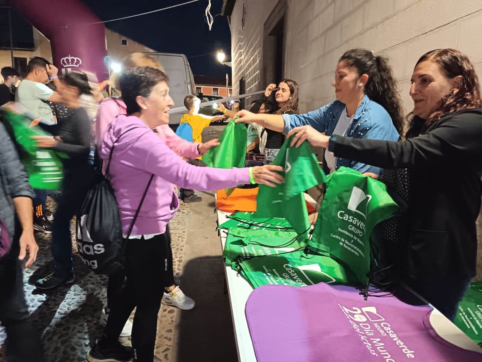 Marcha Casaverde por la prevención del Ictus, celebrada en Madrid
