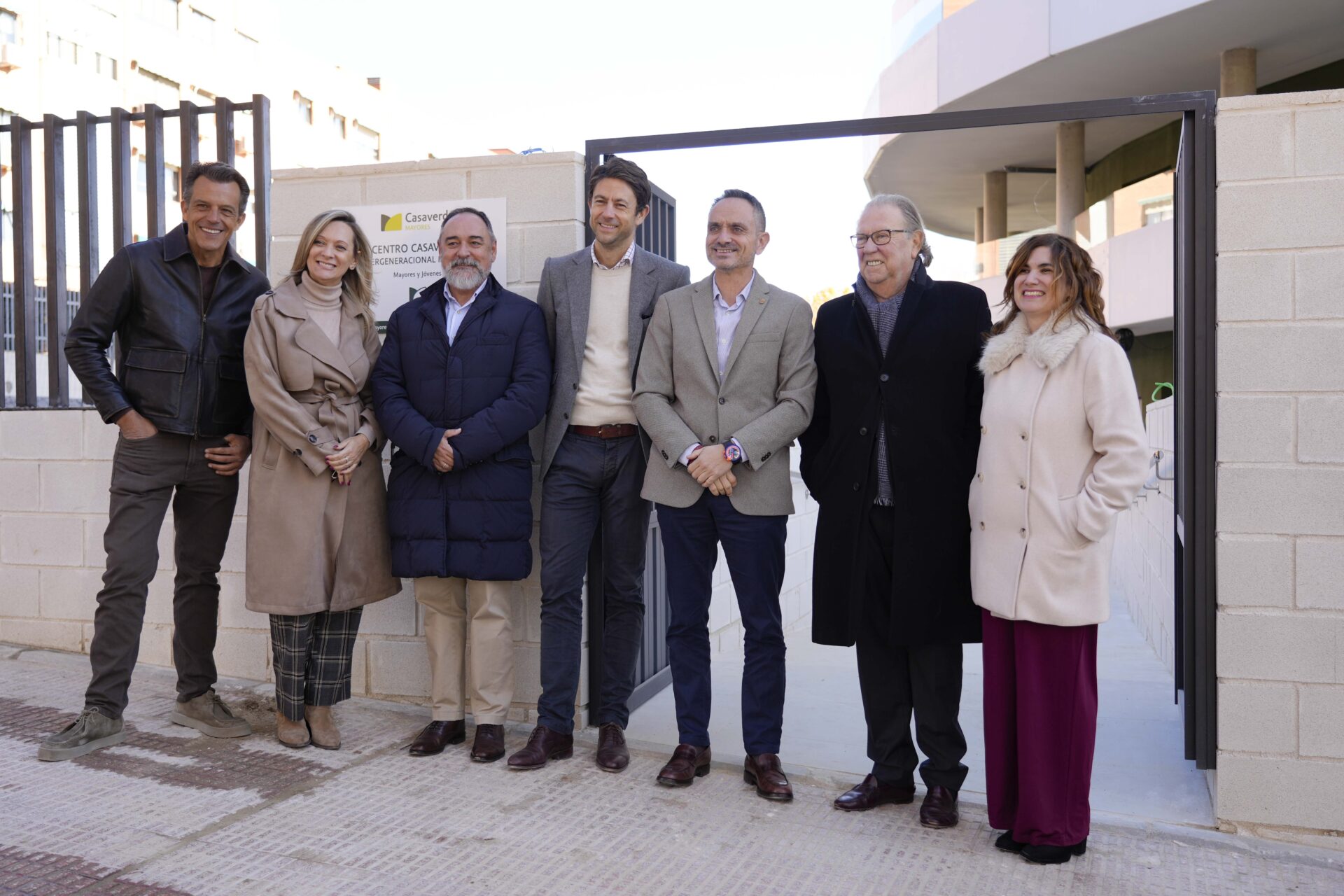 El alcalde de Móstoles visita el nuevo Centro Intergeneracional Casaverde, un referente en envejecimiento activo que abrirá muy pronto