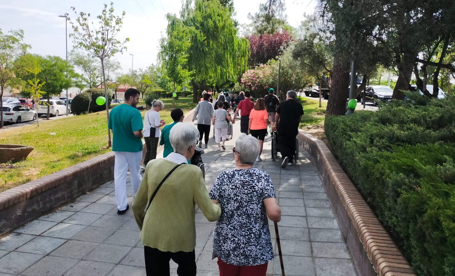 Marcha solidaria inclusiva en Navalcarnero: Casaverde se une a la lucha contra el cáncer